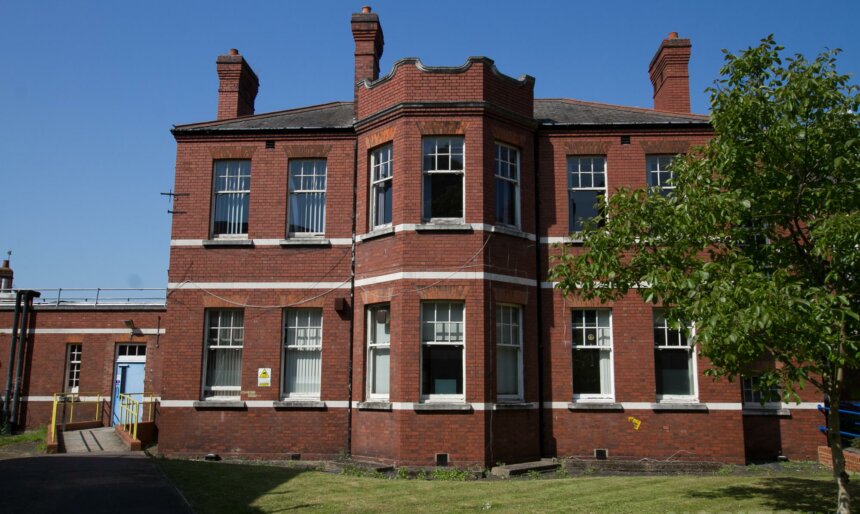 Victorian asylum hospital filming