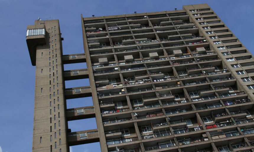 Trellick tower filming