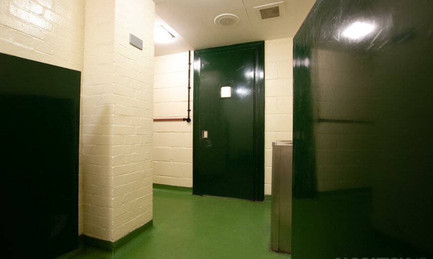 Police cells filming