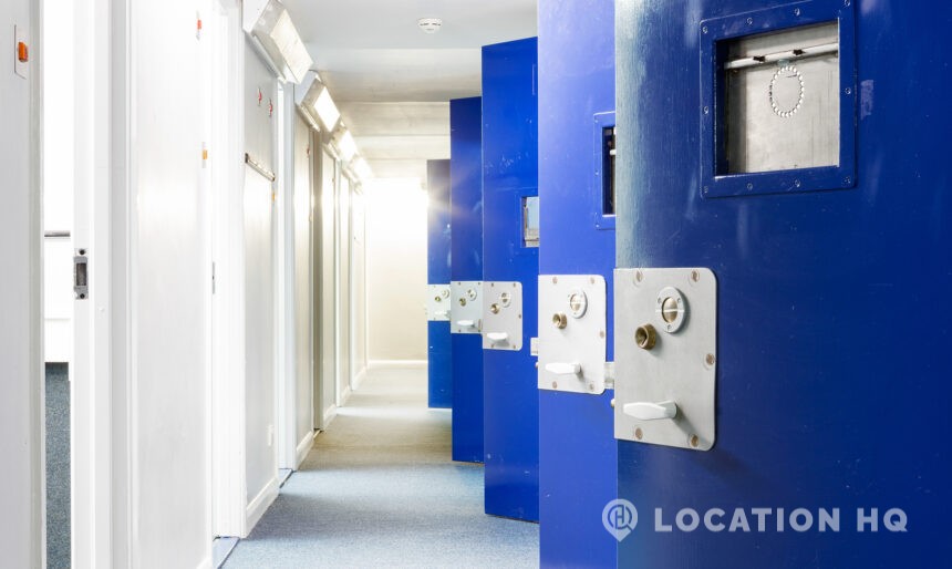 Prison police cells London