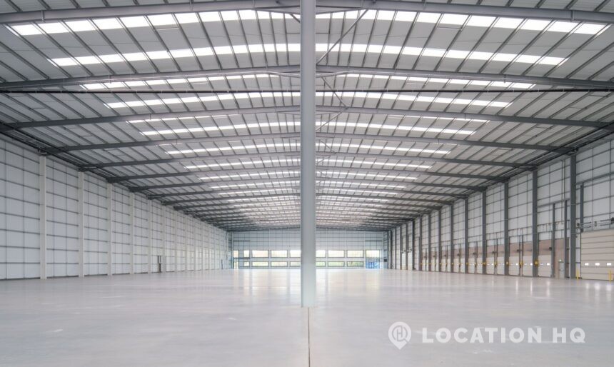 Empty Large Warehouse